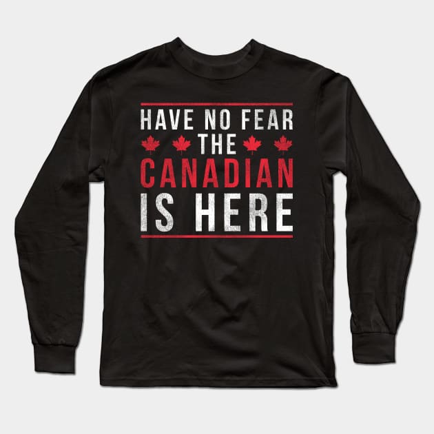 Canada Vintage Canadian Long Sleeve T-Shirt by shirtsyoulike